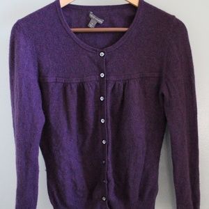 Apt. 9 cashmere cardigan sweater